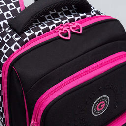 RAn-588-2 Рюкзак школьный с чехлом для мелочей - Grizzly фото 31