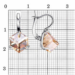 СЕРЬГИ 33613186-11 - Красная пресня фото 2