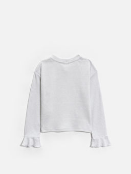 ACOOLA / Джемпер детский для девочек Nansana серый  фото 2