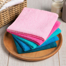 Салфетки махровые Этель Sweet and beautiful, 5 шт., 30?30 см, хлопок 100% фото 4