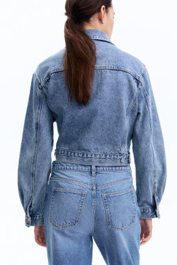 Mom Slim Fit High Waist Ankle Jeans - H&m фото 12