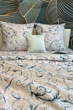 КПБ Бежевая валенсия бязь