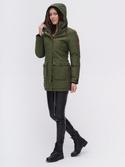 Парка MTFORCE цвета хаки 2074Kh  фото 8