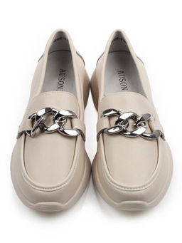 06-YG107-2 BEIGE Туфли женские (натуральная кожа)