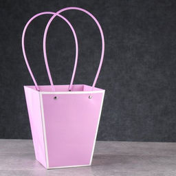 Пакет для цветов 17х11,5х20см / LH527-28 /уп 10/400/сиреневая - Галеонтрейд фото 2