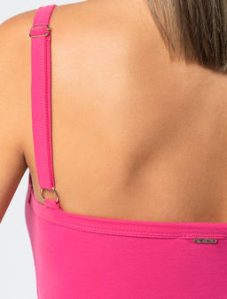 ЛИКВИДАЦИЯ / Топ с двуслойной зоной бра из премиального хлопка - Vilatte фото 4