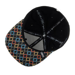 Бейсболка DJINNS арт. 6P SB Inka Tag Rev. (черный / черный)