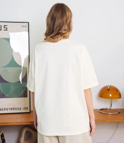 Футболка #КТ026 (2), кремовый - Dommod фото 3