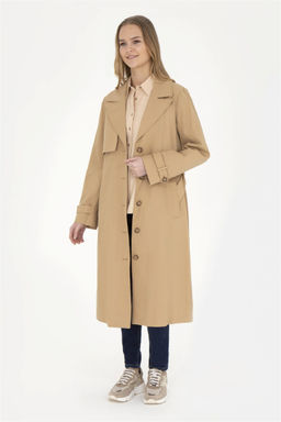 Женское коричневое пальто - U.s. polo assn фото 3