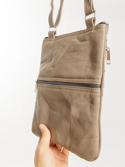 Сумка натуральная кожа через плечо №1114/12 - Ганг фото 4