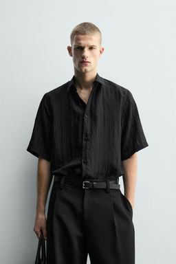 TEXTURED RELAXED FIT SHIRT - Zara фото 2