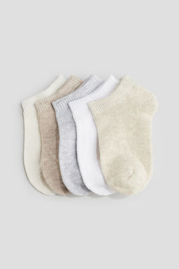 Pack de 5 calcetines tobilleros