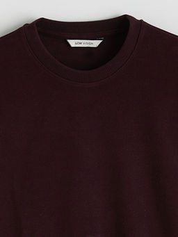 Bisiklet Yaka Erkek Sweatshirt