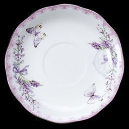 Чайный набор 12 предметов 250 мл на ножке Лаванда / RS/12-FY22003 Grey /уп 8/ - Галеонтрейд фото 2