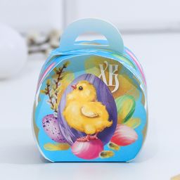 Цена за 10 шт. Коробка для яйца «Цыпа» на пасху