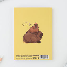 Ежедневник А6, 80 л. Мягкая обл. Капибара - Artfox фото 9