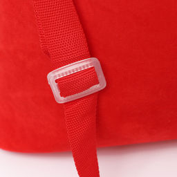 Сумка детская «Синий трактор», 35×30 см, красная