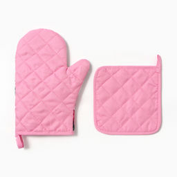 Набор кухонный Гортензия варежка-прихватка 20?27 см, прихватка 17?17 см 100% п/э