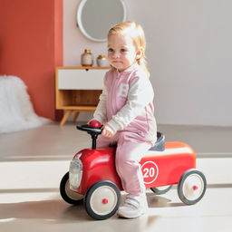 Комбинезон Крошка Я Flower, рост 86-92 см, розовый  фото 2