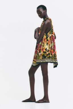 Vestido pa?uelo estampado - H&m фото 5