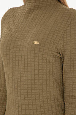 Женский свитшот цвета хаки Неожиданная скидка в корзине - U.s. polo assn фото 7