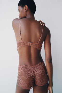 BRAGUITA CULOTTE ENCAJE / Beige