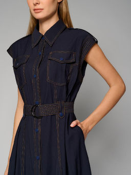 Платье женское 12521-35155 navy blue - Eleganzza фото 4