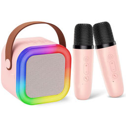 Колонка с микрофоном и подсветкой - Family фото 2