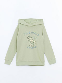Kap??onlu Erkek ?ocuk Sweatshirt