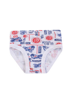 Трусы для мальчика белые мото