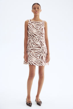 Vestido de sarga con escote cuadrado - H&m фото 8