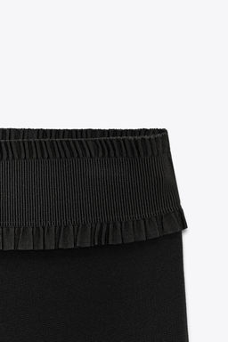 CONTOURING STRETCH FLARE TROUSERS