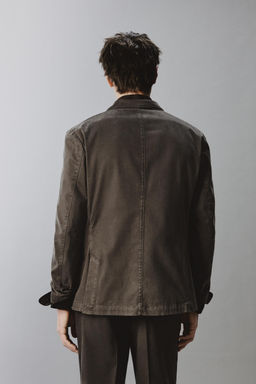 WASHED EFFECT SUIT BLAZER - Zara фото 10