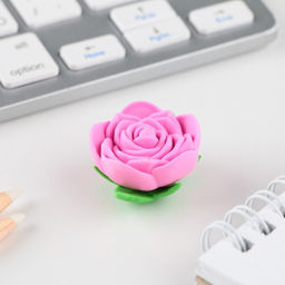 Подарочный набор: блокнот, ручка-фигурная и ластик 8 марта тюльпаны - Artfox фото 8