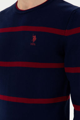 Мужской темно-синий свитер Неожиданная скидка в корзине - U.s. polo assn фото 7