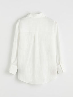 ?izgili Oversize Kad?n G?mlek