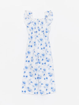 Kare Yaka ?i?ekli K?z ?ocuk Tulum - Waikiki фото 2