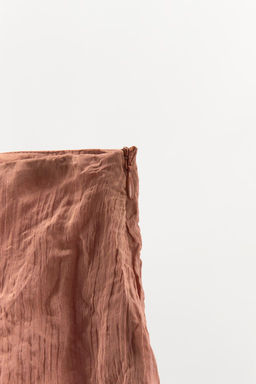 METALLIC THREAD TEXTURE SKIRT WITH SLITS - Zara фото 5