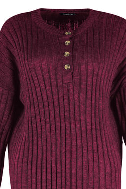 Vizon Fitilli Genis Kal?p Triko Alt-Ust Tak?m TWOAW22AU0039 - Trendyolmilla фото 14