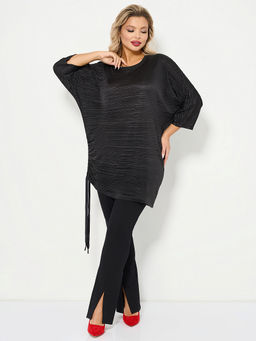 Туника 0365-1а чёрный - Aquarell фото 14