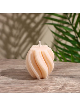 Свеча "Волнистые линии" 5х5х6 см, соевый воск МИКС