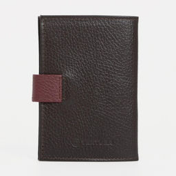 Обложка для автодокументов TEXTURA, цвет бордовый/коричневый