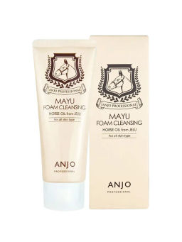 Mayu Foam Cleansing - Пенка для умывания лица с лошадиным жиром, 100 мл