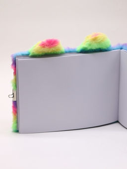 Блокнот плюшевый Rainbow mood (15*21 см)