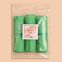 Бигуди Липучка, d = 3,5 см, 6 см, 6 шт, цвет МИКС - Queen fair фото 2
