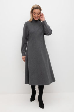 ЕВТ 5059/тем.серый меланж платье жен