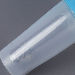 Бутылка/Шейкер SHAKER SHS-600 бело-синяя, для спортивного питания 600ML/уп72 - Галеонтрейд фото 5