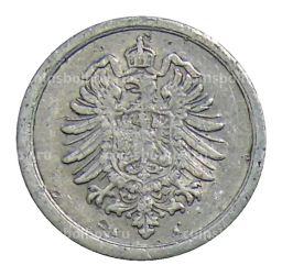 1 пфенниг 1917 года А Германия