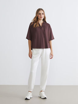 D?z K?sa Kollu Kad?n Hoodie