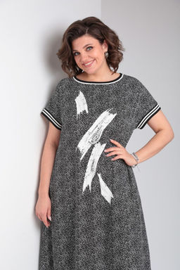 Платье INVITE 4083 черный дизайн - Mira fashion фото 215